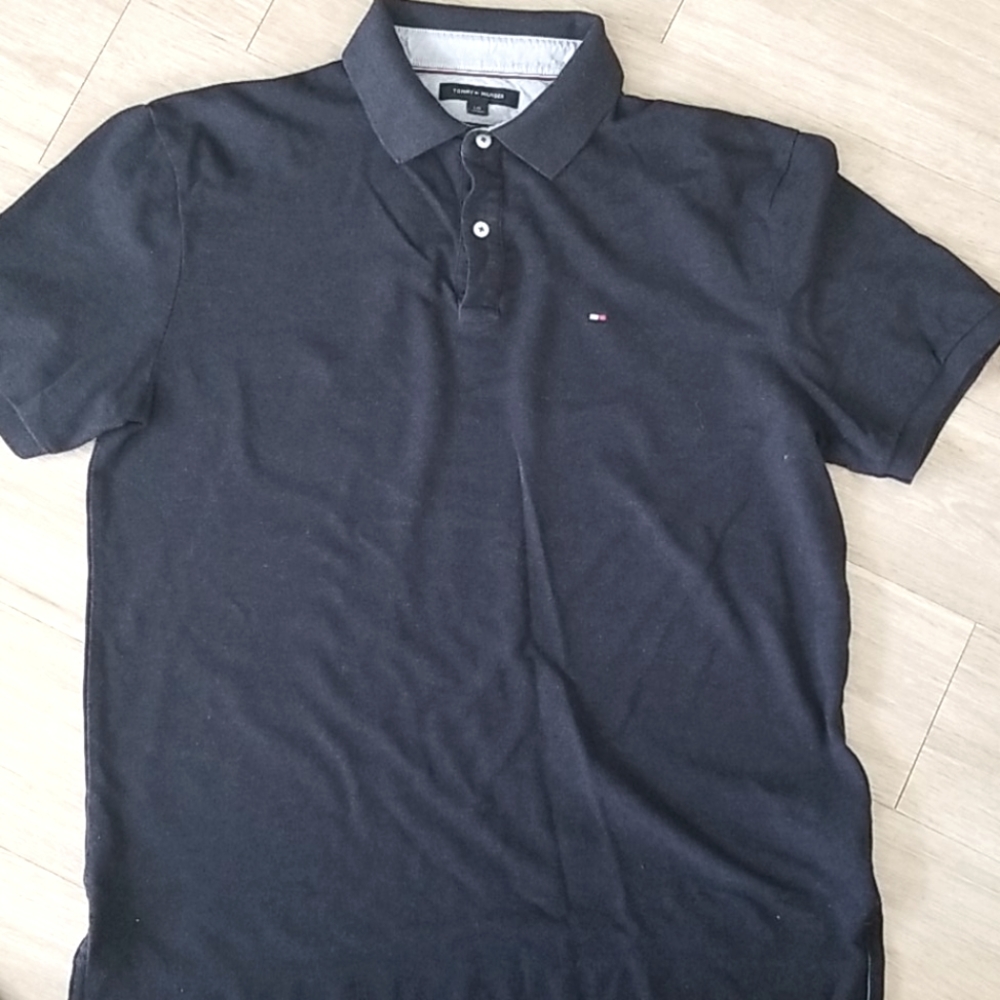Mens classic fit TH polo